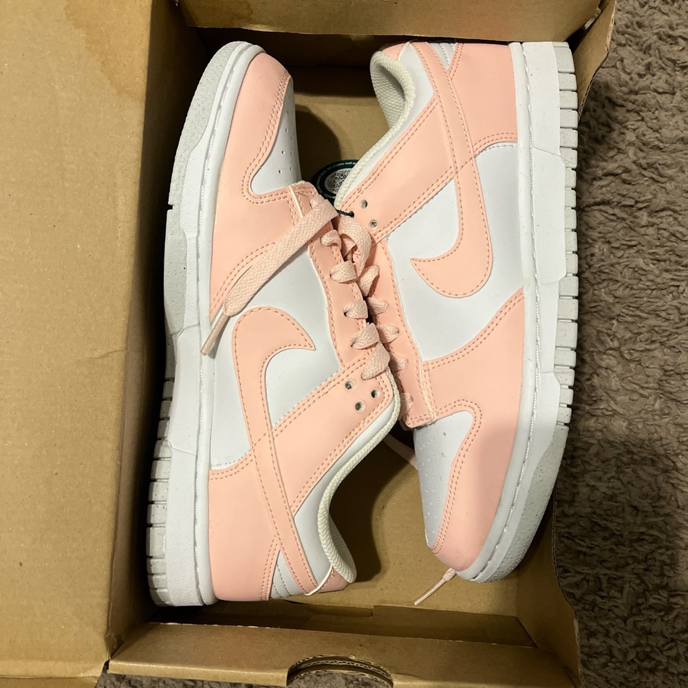 Nike Dunk Low Next Nature Coral and White